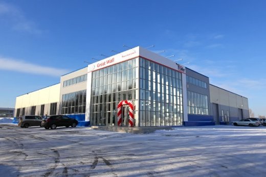 Строительство автосалона г.Красноярск